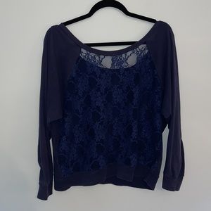 American apparel sheer top